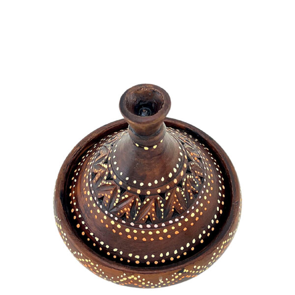 Petits Tajines en Terre Cuite Peints à la Main – Image 2